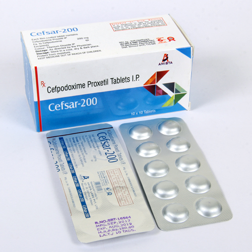 Cefsar-200 tablets