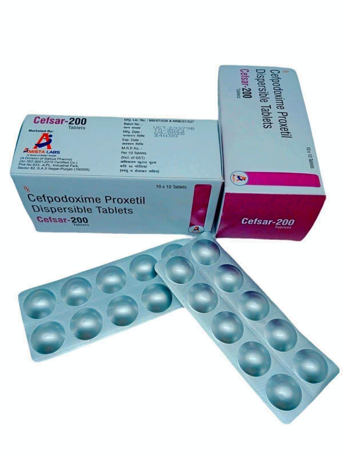Cefsar-200 Tablets