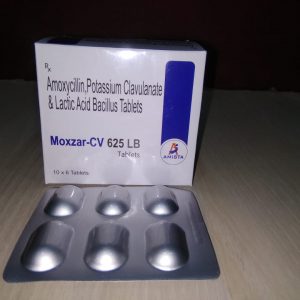 Moxzar-CV 625 LB Tablets