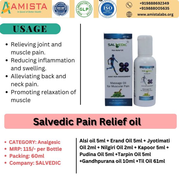 Salvedic Pain Relief oil