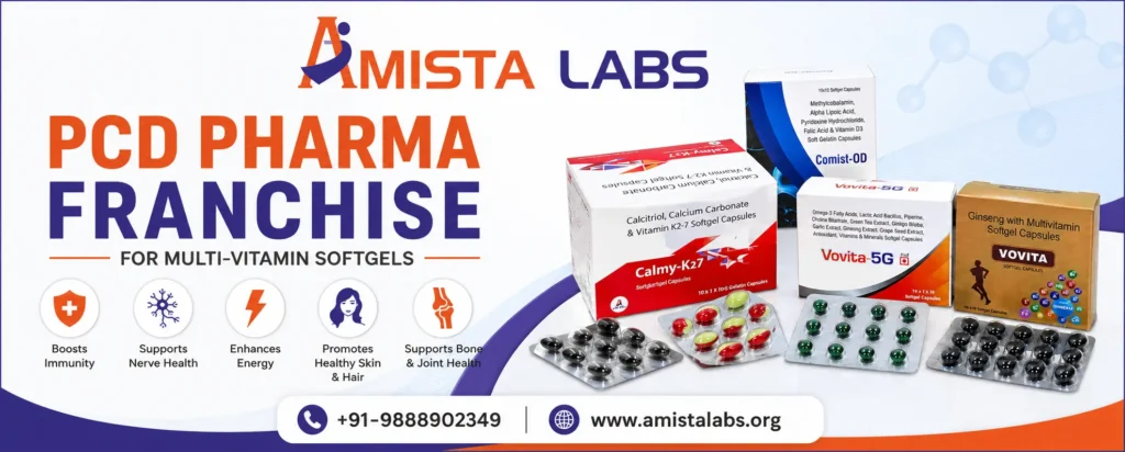 PCD Pharma Franchise For Multi-vitamin Softgels