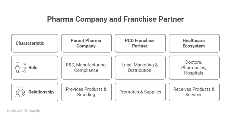 pharma franchise visual explanation