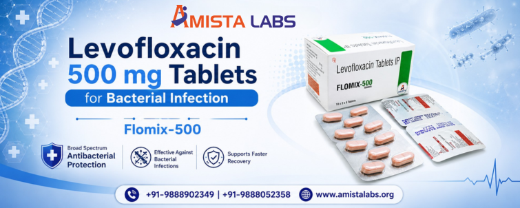 Levofloxacin 500 mg Tablets for Bacterial Infection