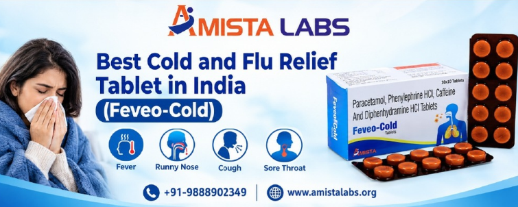 Best cold and flu relief tablet in India